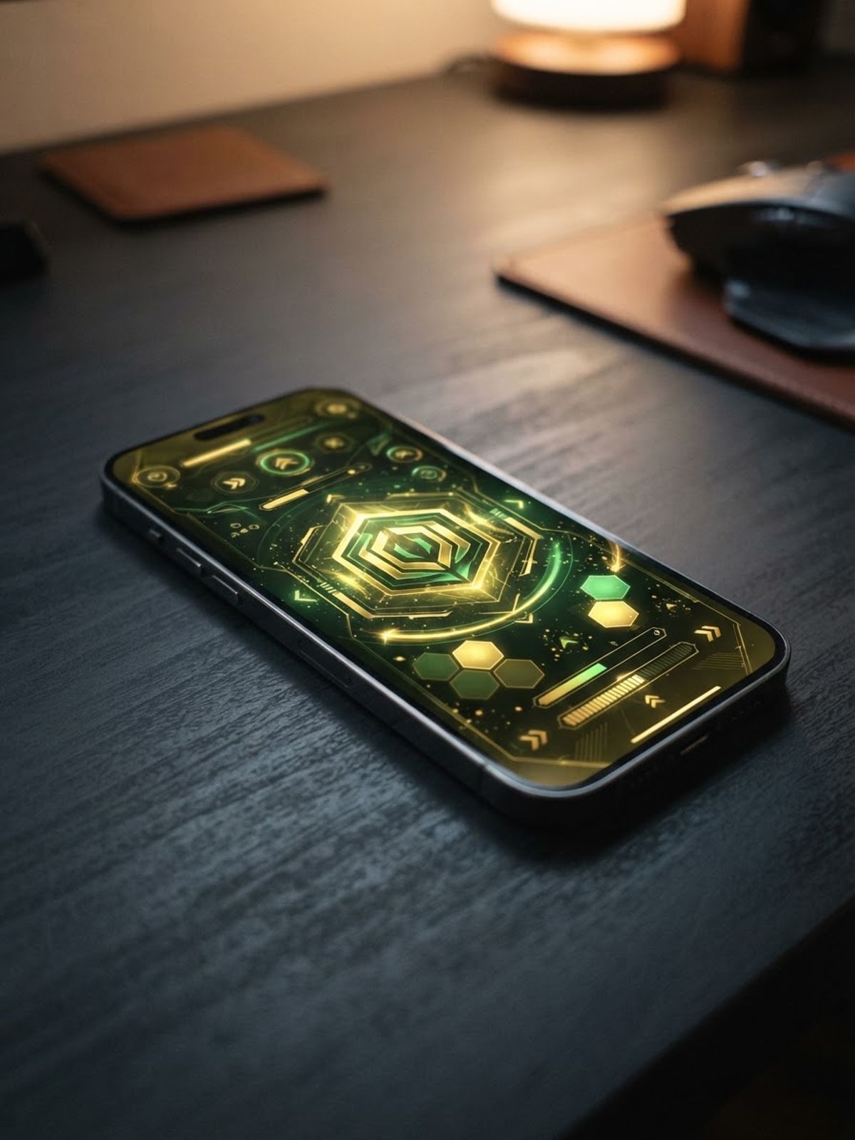 Smartphone affichant l'interface de jeu mobile de Cresus Casino